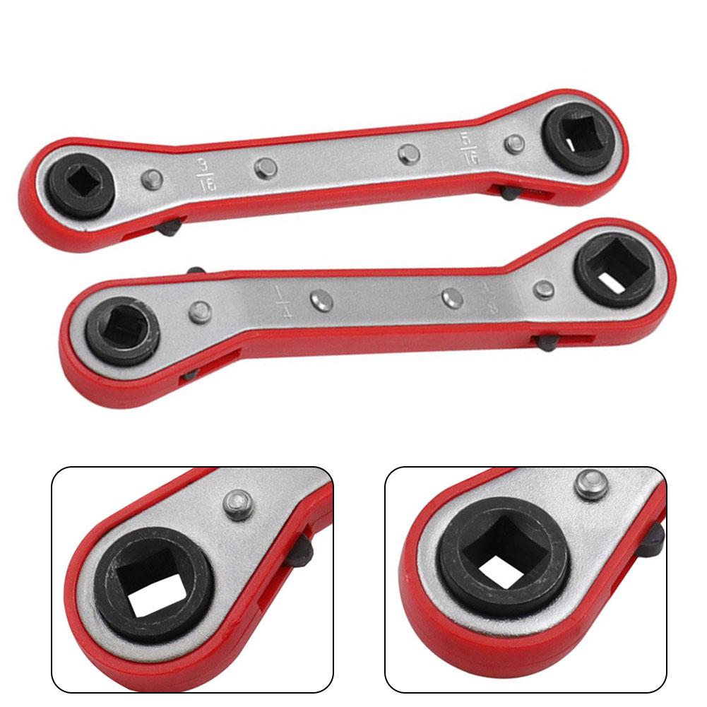 Square Head Ratchet Wrench for Air Conditioners Perfect Tool for Installation and Maintenance of Refrigeration Systems