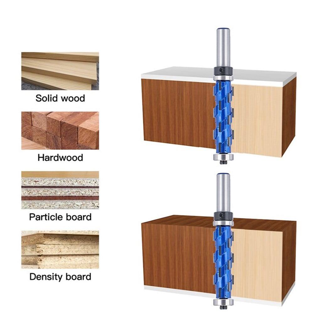 Milling Cutter 12mm 1/2" Shank Flush Trim End Mill Solid Carbide Spiral Double Bearing CNC Router Bit For Wood