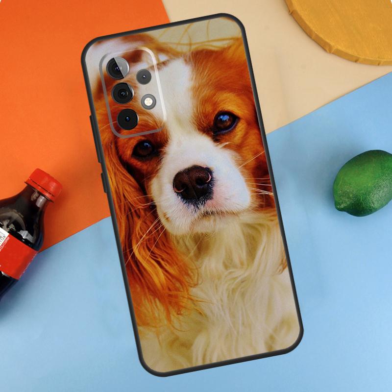 Cavalier King Charles Spaniel Dog Case For Samsung Galaxy A34 A54 A14 A35 A55 A15 A56 A36 A26 A16 A06 A12 A22 A32 A52 A13 A53