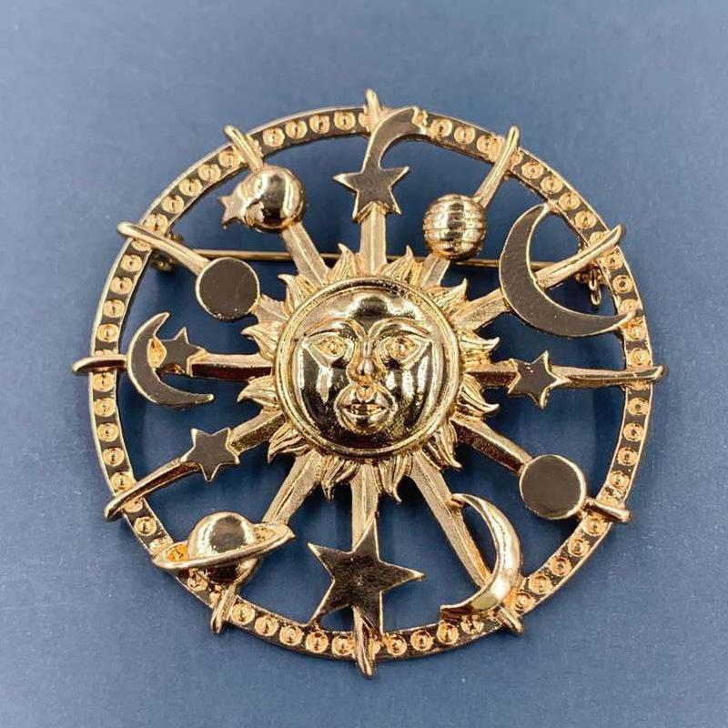 

Винтажная золотая жемчужина барокко звезда луна бант тюльпан гинкго брошь Винтажный дворец металлические украшения