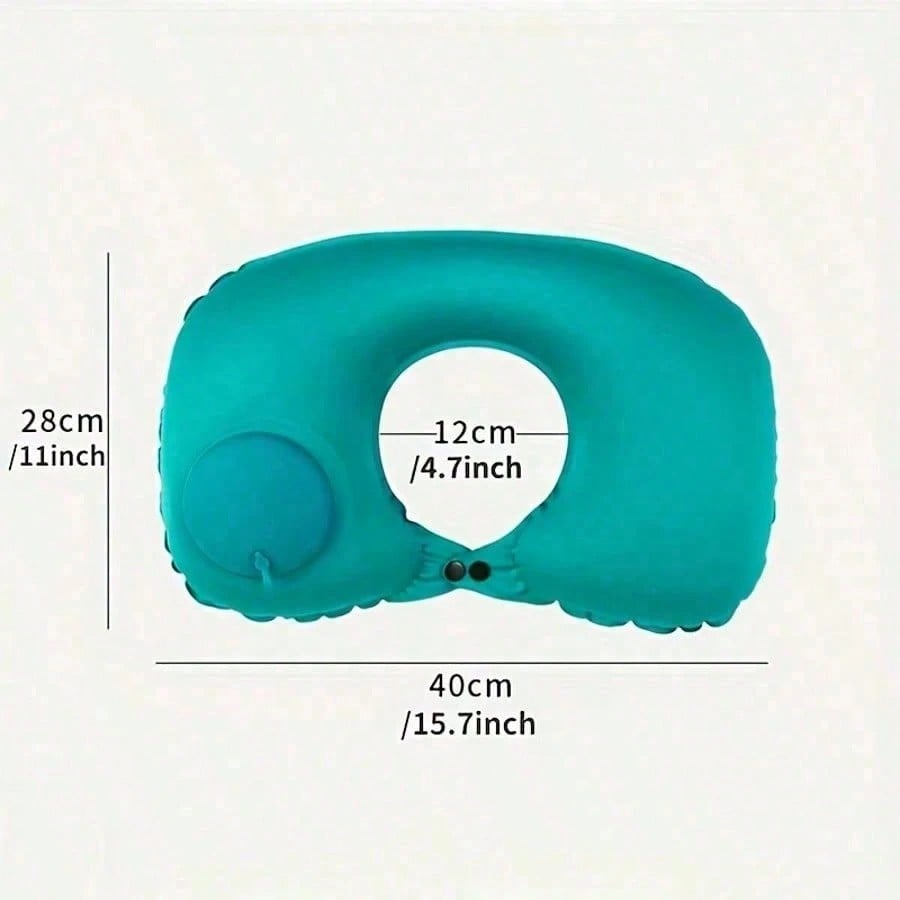 2pcs Inflatable Neck Pillow for Traveling Blow Up Neck Pillows for Air Travel Travel Pillows Inflatable U-shaped Pillow