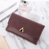 Woman Envelope Wallet Money Cards Id Holder Bags Purses Pocketleather Women Wallets Hasp Lady Moneybags Zipper Coin Purse