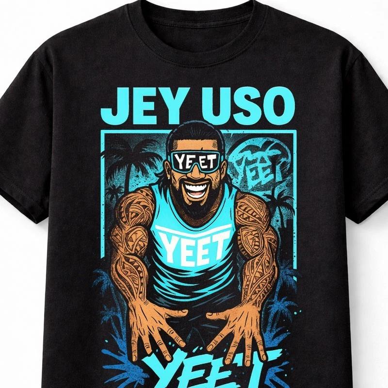 Jey Uso Yeet Wrestling The Main Event Unisex TShirt S