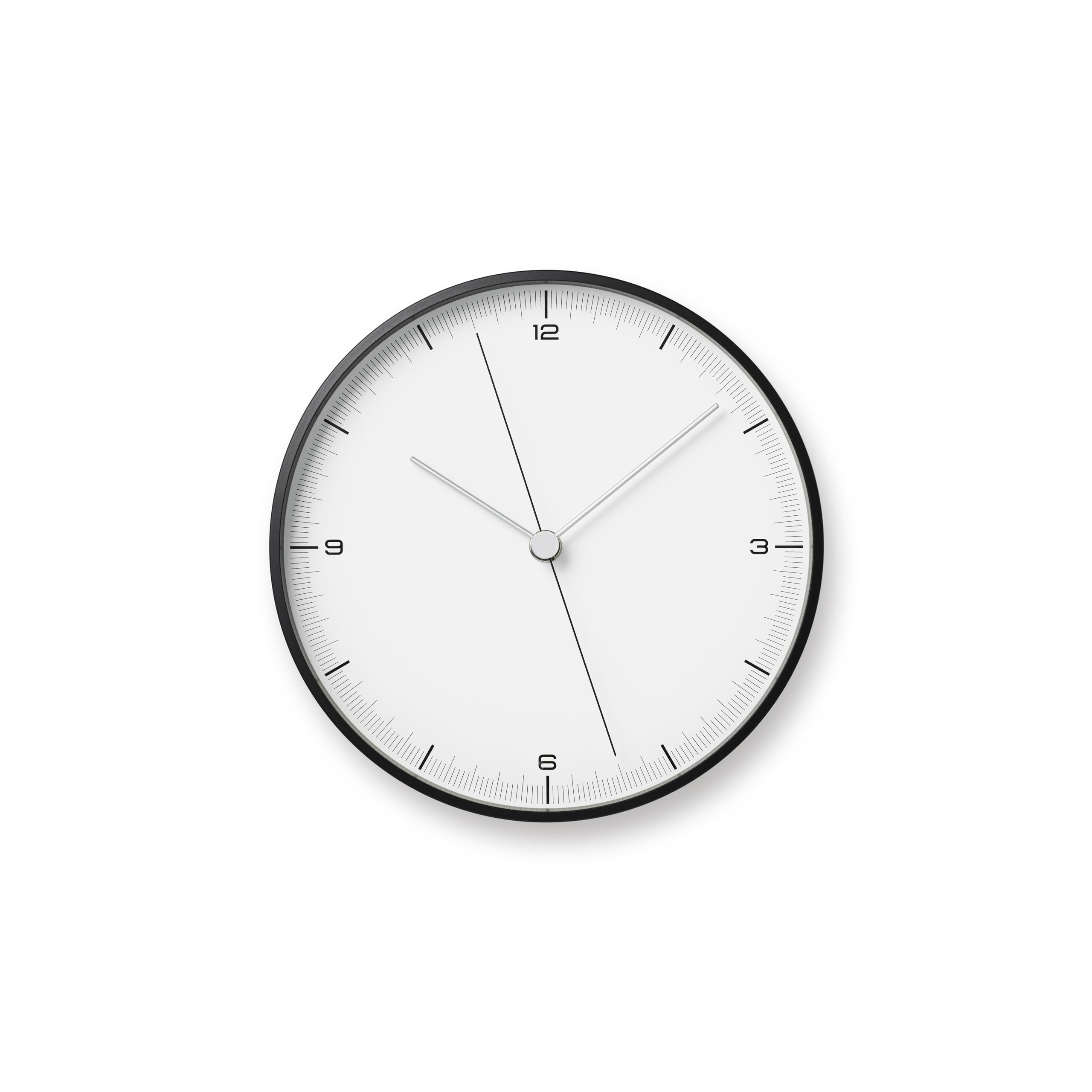 Lemnos Analog Wall Clock Earth Wall Clock Aluminum Earth Wall Clock Lemnos TIL25-06