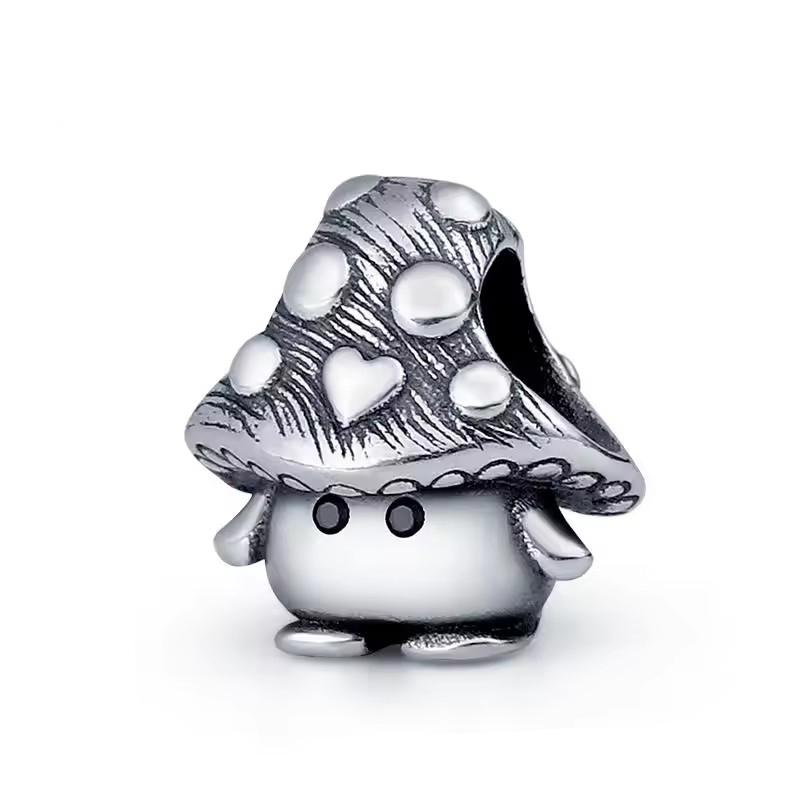 

Copper French Fries Burger Mushroom Fit European Original Bracelet Diy Accessories Women S Exquisite Jewelry