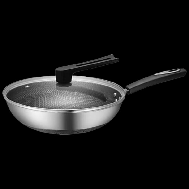 SUPOR 32cm 316 Stainless Steel Non-stick Wok