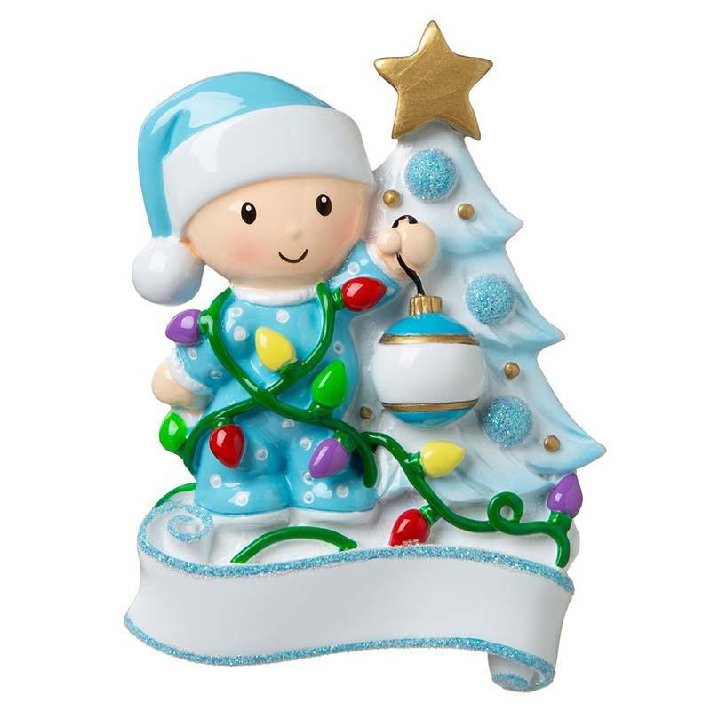 Stylish Snowman Lantern Christmas Tree Pendant Diy Name Ornament Perfect For Festive Decor