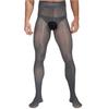 Hombres Ropa Interior Mens Soft Pantyhose Men'S Open Crotch Leggings Sexy Oil Glossy Tights Male Ultra Thin Bodystockings