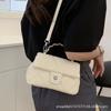 Portable Small Square Bag 2025 New Small Fragrant Style Fashion Foreign Style Messenger Bag Trend Diamond Versatile Shoulder Commuter Bag