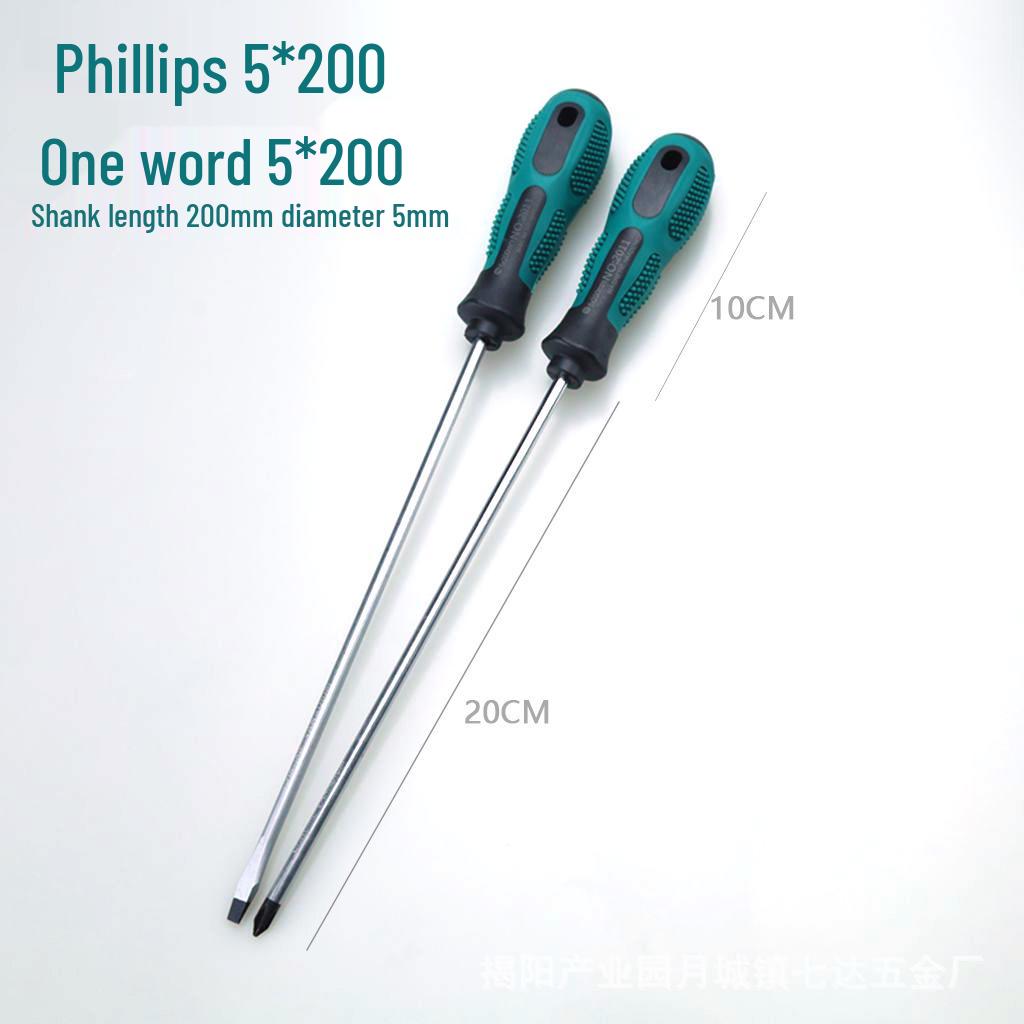 Stubby Double-Ended Phillips/Slotted Screwdriver, Extra Durable.