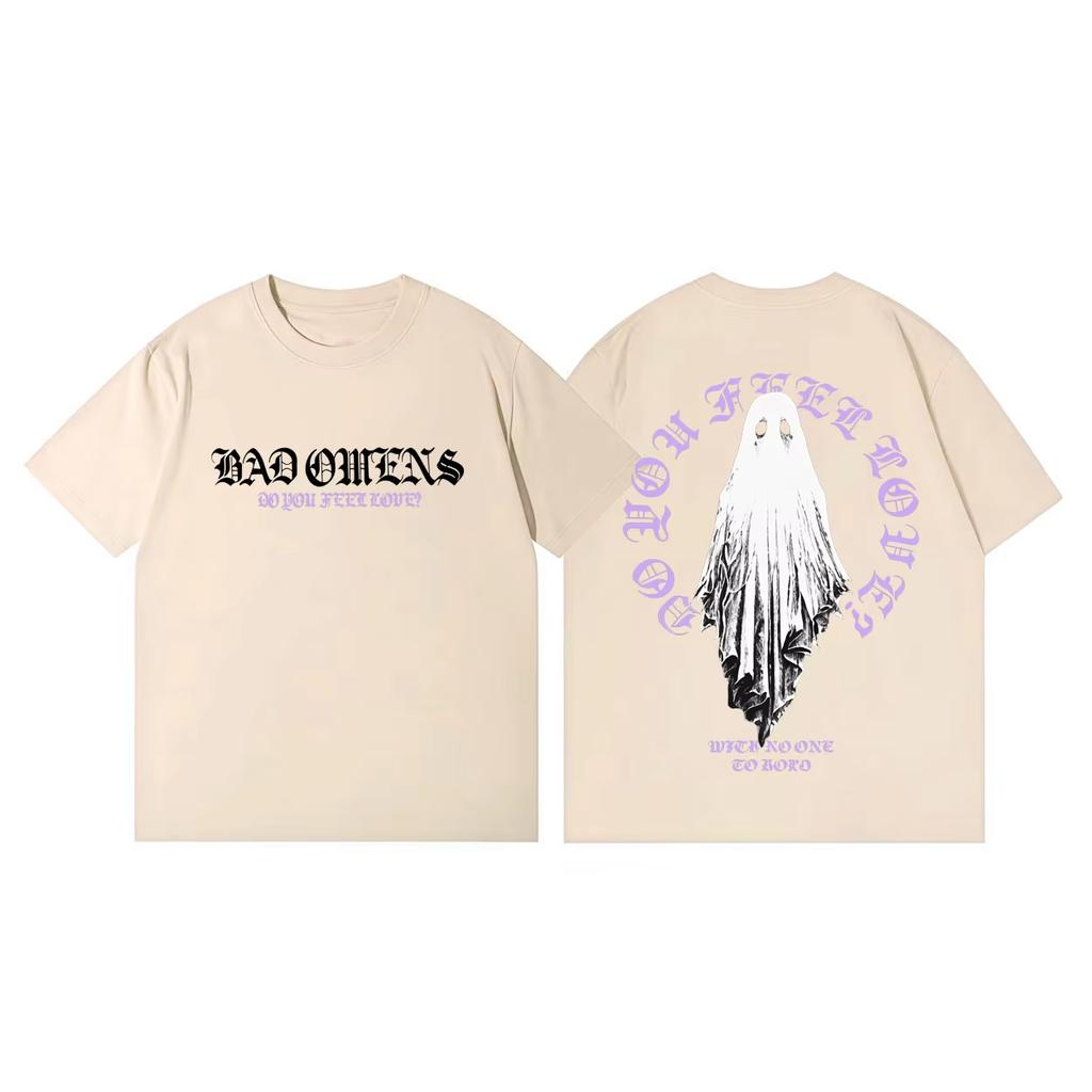 2026 Rock Band Bad OUnisexs Tour Graphic Tshirt Unisex and Women New Summer Street Y2K Clothing Hiphop Round Neck Short Sleeved Top