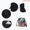 Adjustable Lightweight One Piece Anime Crossbody Bag Sling Shoulder Bag Unisex Casual Bag for School Outdoor Boys Girls Age 6-10