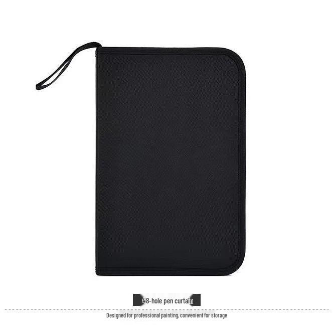 Foldable Large-Capacity Colored Pencil Case for 36/48/72/120 Pencils - Ideal for Art Students