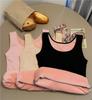 Women's Winter Thermal Underwear Top Seamless Plus Velvet Shirt Sleeveless Vest Warm Female Undershirt Solid Color Sexy Lingerie