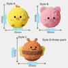 Animal Shape Dog Chew Toy Cartoon Prick Ball Toy Cute Pet Sound Toy  Relieve Boredom