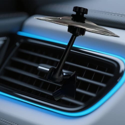 Auto Crash Becken, 2025 verbesserte Schwammmodell Belüftung, drehend, einfache Installation, Musik Crash Becken, mehr Spaß für Musikliebhaber, Fahren, Reise-Geschenk