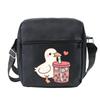 Cute printed shoulder bag casual multi-functional oblique span bag small bag student stationery bag