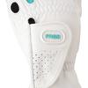 PRGR Golf Glove PGL-17W Ladies White/Green 21cm