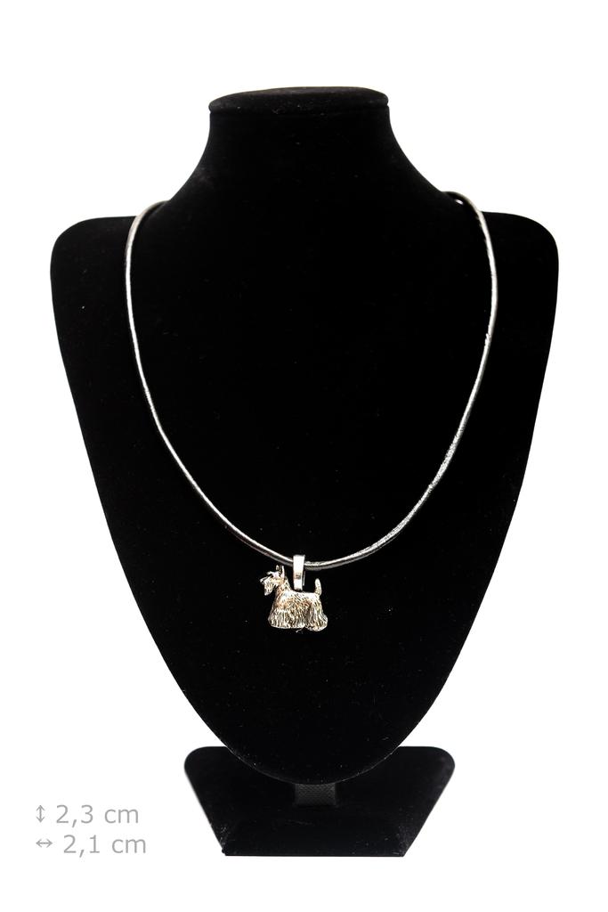 Scottish terrier, Aberdeen Terrier, Scottie, Aberdeenie - Dog necklace, silver-plated pendant for the dog lover, subtle jewellery by Art-Dog