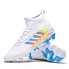 High-top football shoes artificial turf AG long nails tf broken nails shoes men and women children and adolescents students training shoes