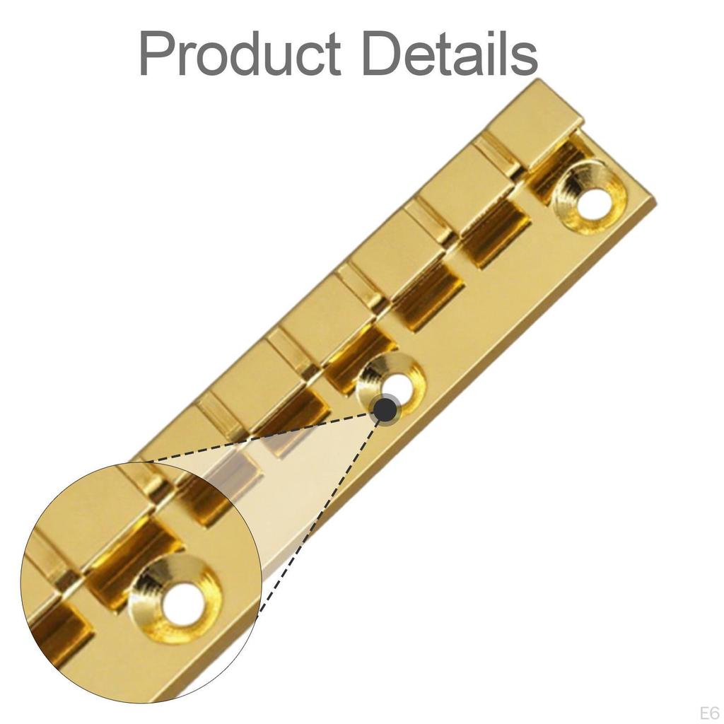 Alloy Guitar Bridge for Electric Harp Mounting Instrument Accessory String