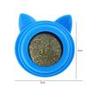 Rotatable Cat Cleaning Toy Self-Adhesive Catnip Balls Toy for Cats Catnip Wall Balls for Cats Teeth Cleaning Pet Treats Supplies