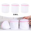 3 Pieces Wash Bag, Mesh Laundry Hosiery Anti Deformation Organizer for Washing Machine
