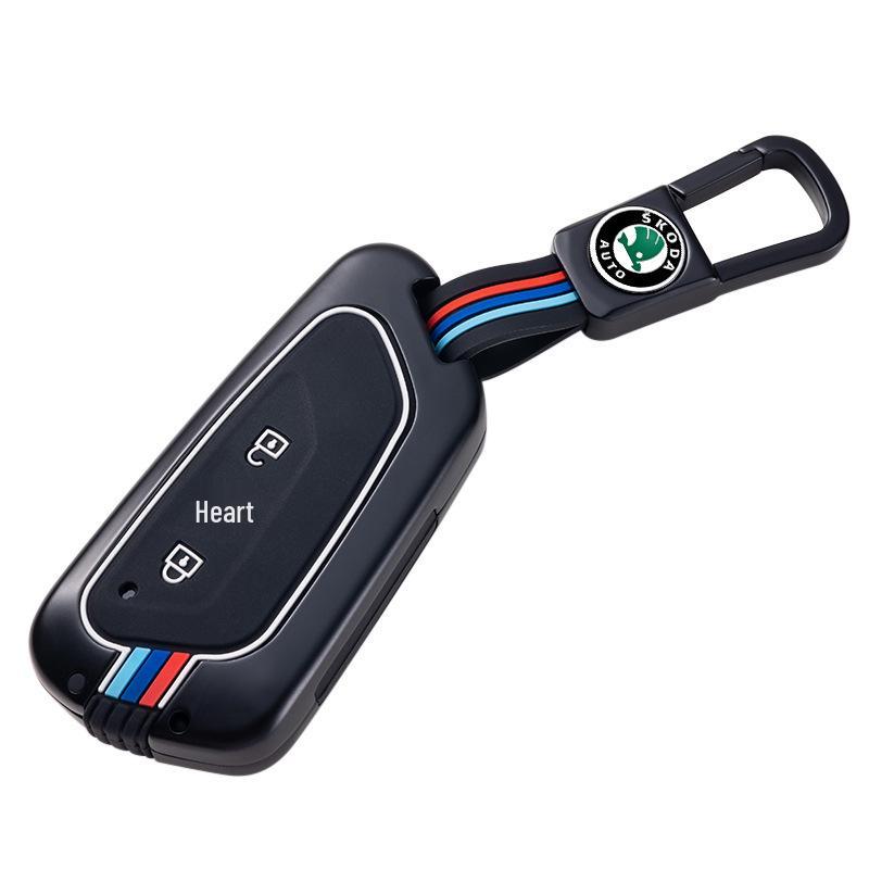 Skoda Key Cover for Octavia, Kodiaq, GT, Kamiq, Superb, and Karoq - Protective Car Key Shell
