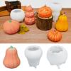 Halloween Pumpkin Silicone Mold Diy Aromatherapy Candles Drip Resin Plaster Ornaments Mould Handmade Soap Candle Making