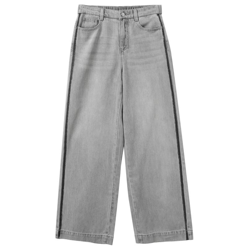 SanCai Women s Lyocell Cotton Blend Straight Jeans XS