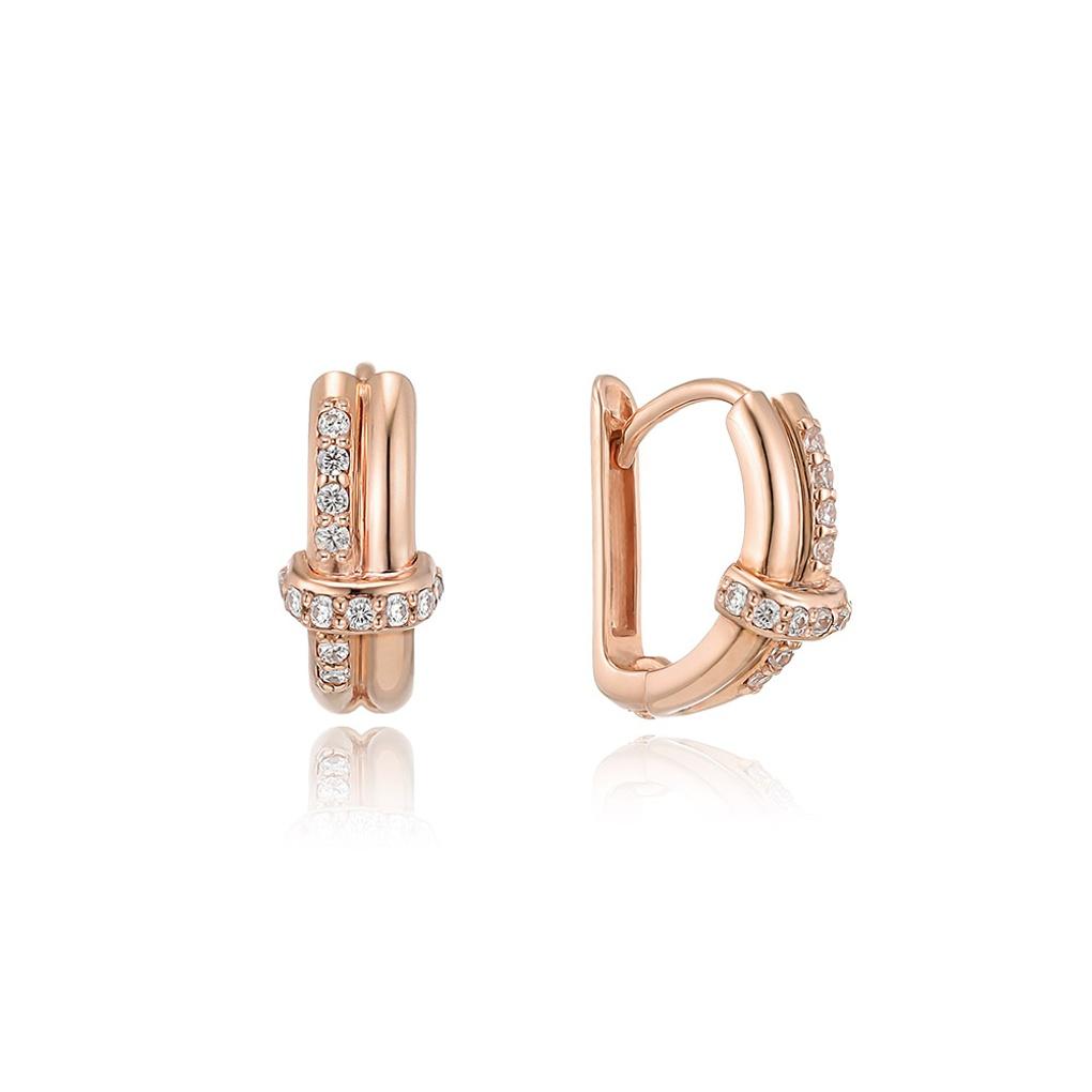 

LLOYD LD Triumph One-Touch Sapphire 10K Earrings LOTP4001T White gold (WG)