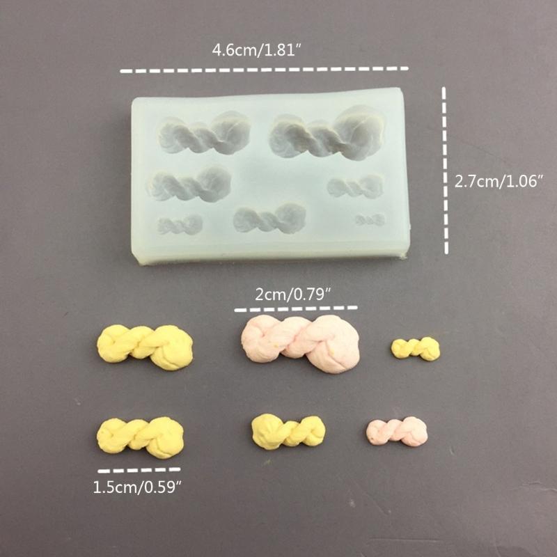 Mini Cookie Bread Biscuit-Resin Molds Miniature Bread Dessert Molds Display-Prop