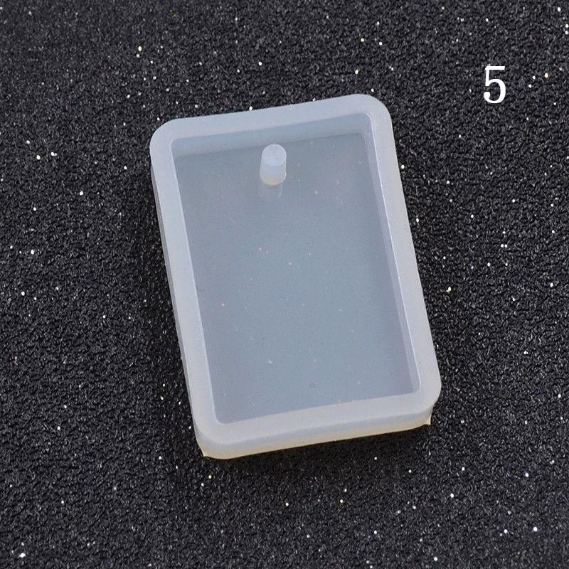 Geometric Jewelry Mold Pendant Silicone Ornament Resin Craft Making DIY