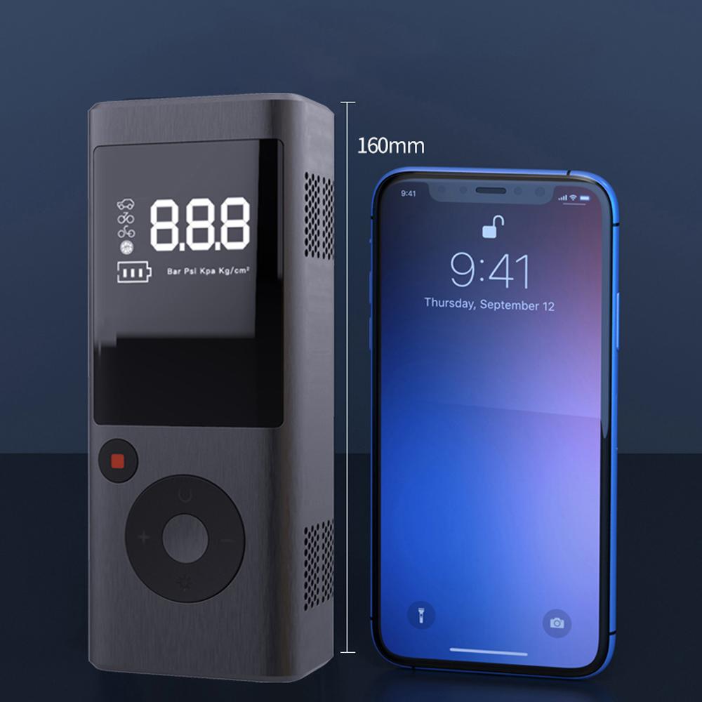 

Многофункциональный беспроводной автомобильный насос для шин, перезаряжаемый через USB цифровой дисплей, воздушный насос, насос для накачивания шин