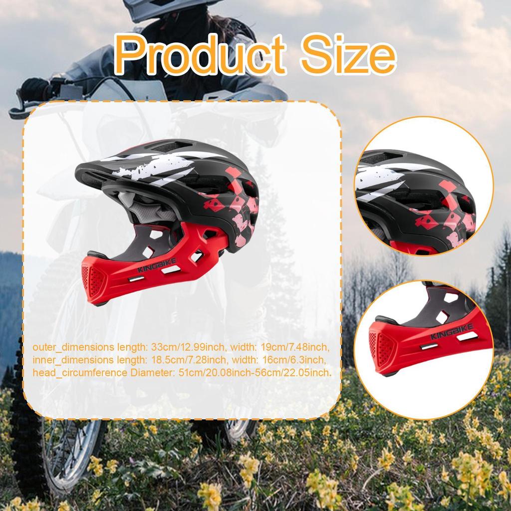 Kids Bike Helmet Portable for Mountain Road Biking Skateboard Roller Skating