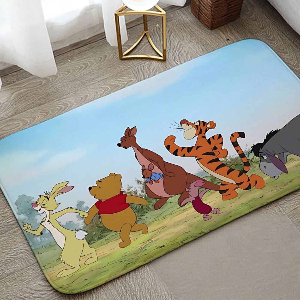 W-Winnie The P-Pooh Cute Carpet For Living Room Sofa Decor Modern Rug Floor Mat For Men Bedroom Durable Area Rugs