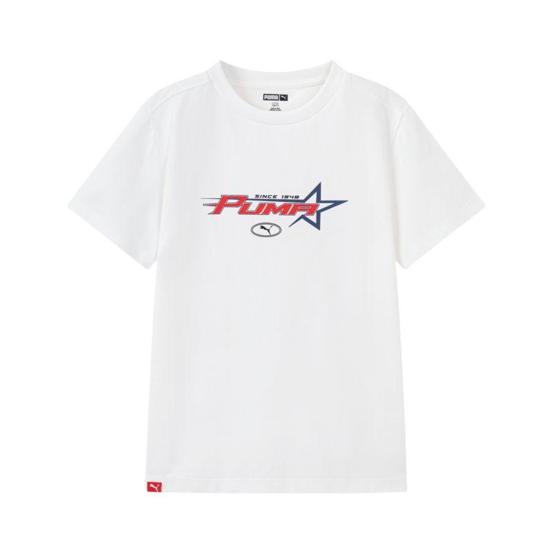 PUMA T Shirt Sportstyle1948 SS25 Raw White 10101 Kids 353225117101-10101 110
