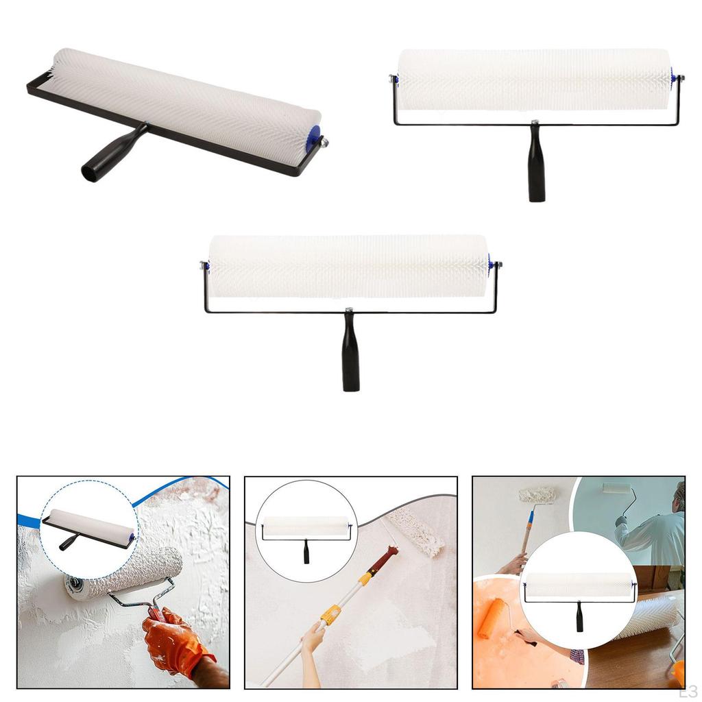Roller for Interior Paint Application, Cement Leveling Tool