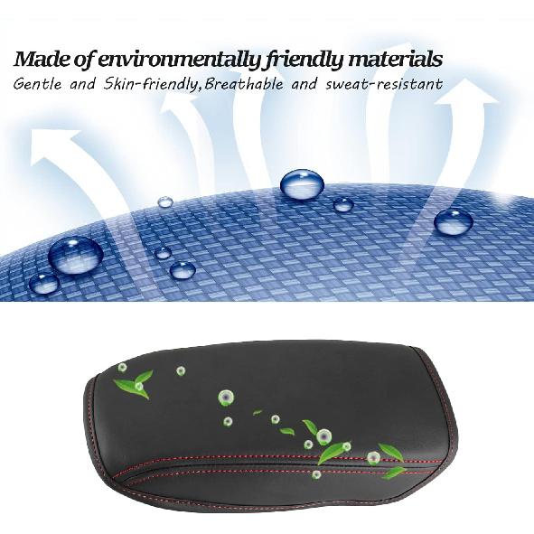 SKTU for 2013-2019 Volkswagen VW Golf 7 MK7 MK7.5 Central Console Armrest Rest Pad 2019 Golf 7 MK7 MK7.5 Center Console Seat Box Cover Protector