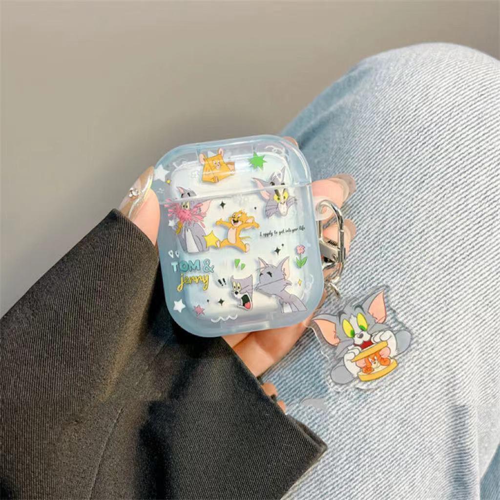 New AirPods 1 protective case Apple 1 generation earphone protective case airpodspro1 cartoon earphone case