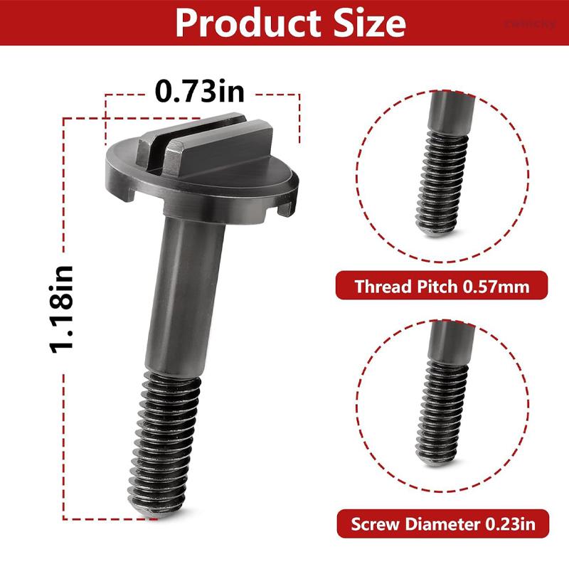 06-75-0025 Tornillo de Soporte de Hoja Pieza de Repuesto Apto Para Milwaukee 2626-20 18V Accesorios para Herramienta Multifunción Tornillo de Hoja