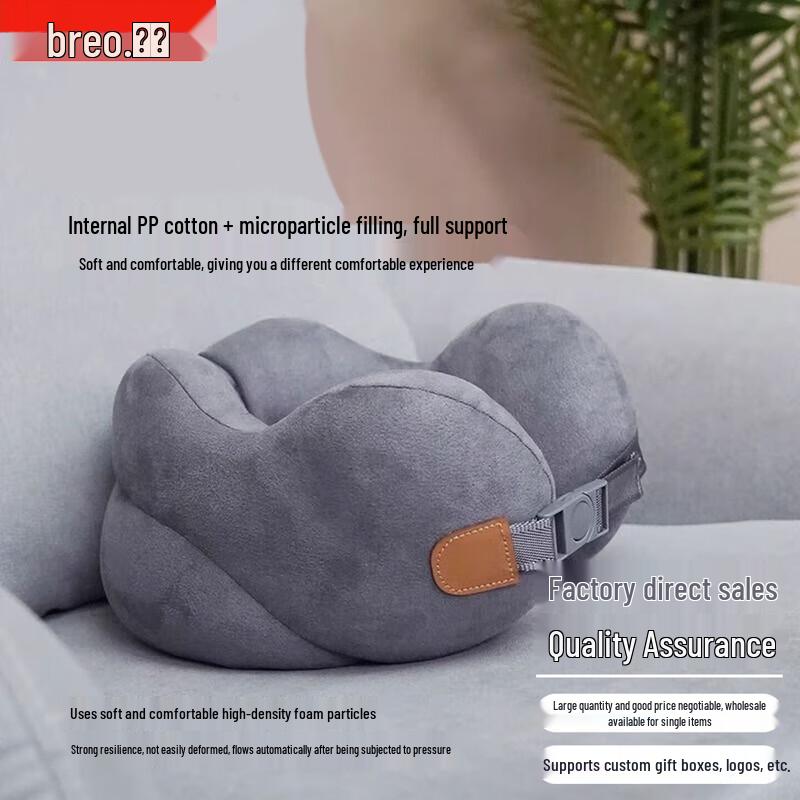 Breo Portable Ergonomic Neck Massager Pillow