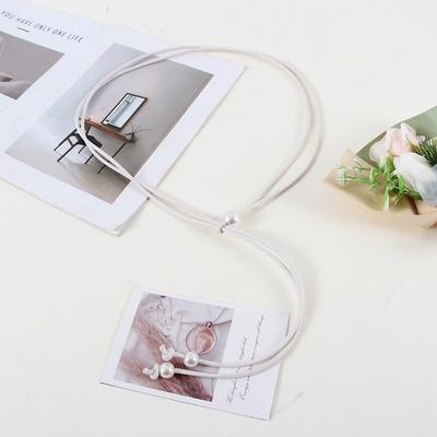 New Thin Belt Waist Waist-Cinching Round Leather Rope Peal Waist Rope Women