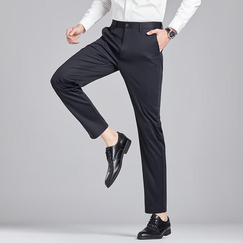 Firstview Men's Spring/Summer Business Casual Stretch Trousers FX1077