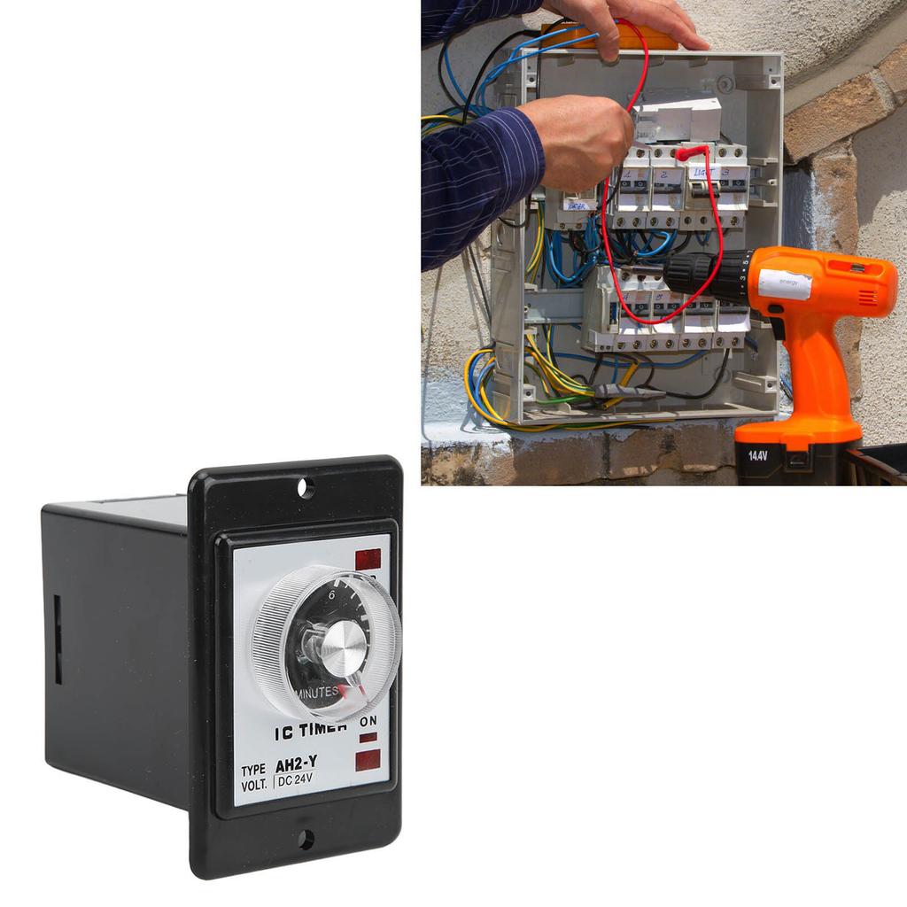 AH2‑Y 10M Time Relay   Pointer Time Controller 8 Pin Power On Time Delay for Automation Equipment