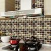 Self-Adhesive Mosaic Tile Stickers Waterproof Home Kitchen Wall Decal Decoration