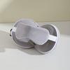 with Storage Hook Neck Headrest Soft Travel Folding Pillow Simple U-shaped Pillow  Kids  Adults