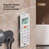Magnetic Remote Control Holder Wall Mount With Abs Material For Home Organization