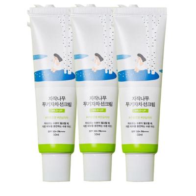 Březová šťáva Fyzická (Minerální) Opalovací krém 50ml (SPF 50+ PA++++) [3 kusy]