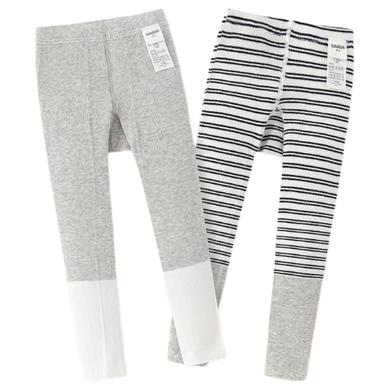 Balabala Baby Cotton Blend Leggings 2-Pack 80